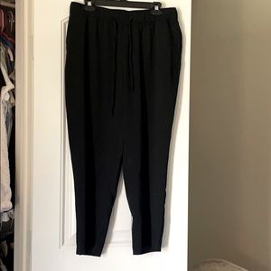Loft tapered work slacks